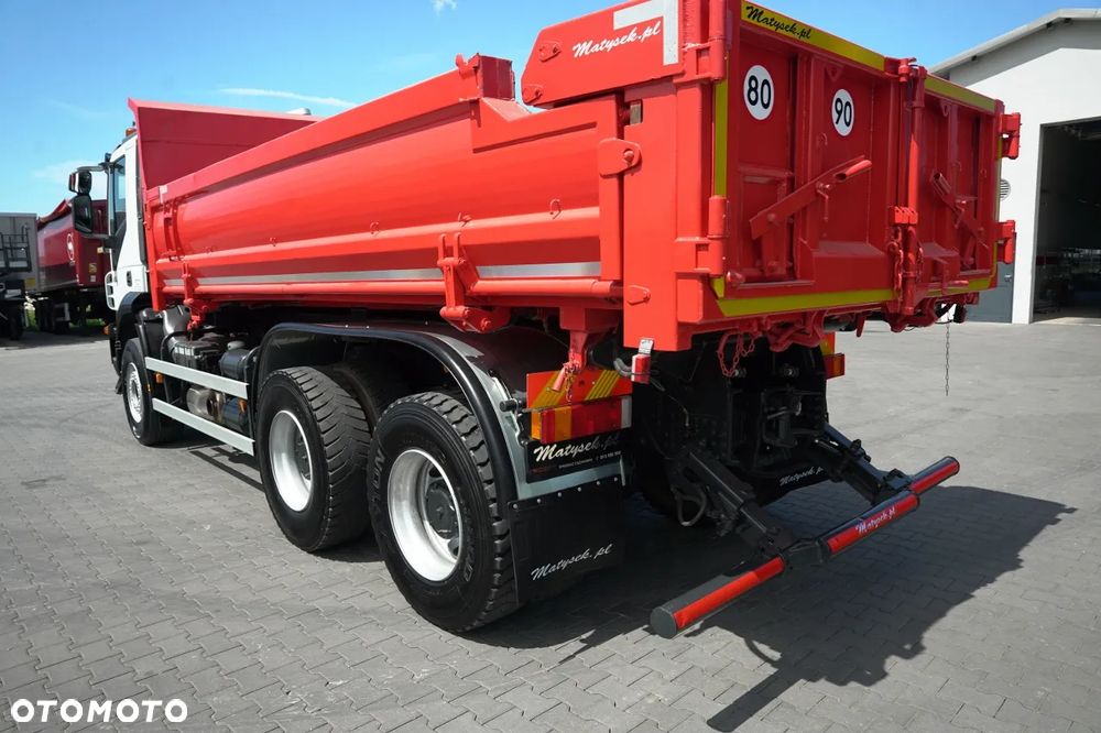 Iveco TRAKKER 450 / 6X4 / WYWROTKA / HYDROKLAPA / HYDROBURTA / BORDMATIC / CZOŁOWNICA / EURO 5 / - 17
