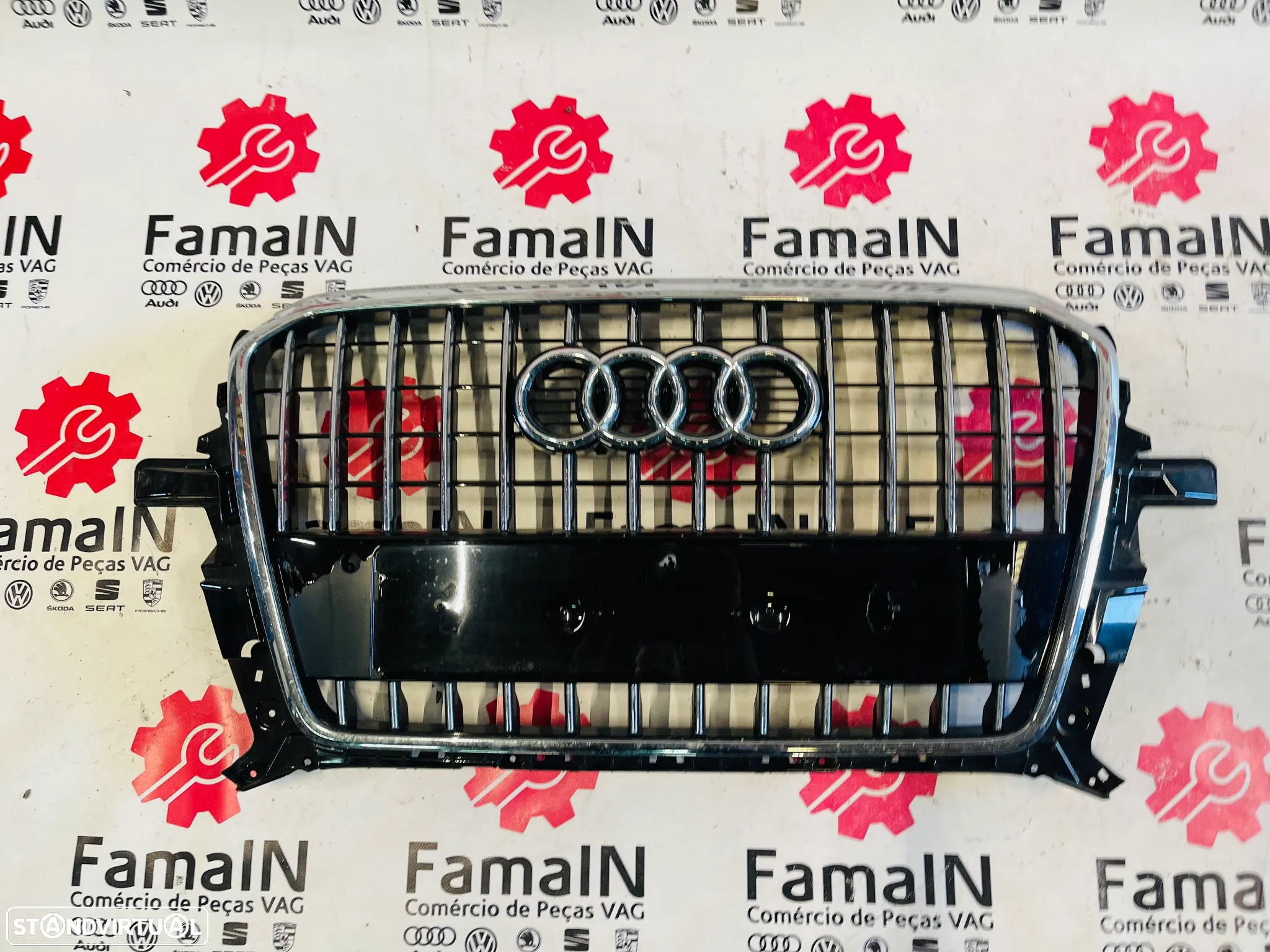 GRELHAS PARACHOQUES FRENTE X2 GRELHA AUDI Q5 8R0853651S/8R0853651AB - 3