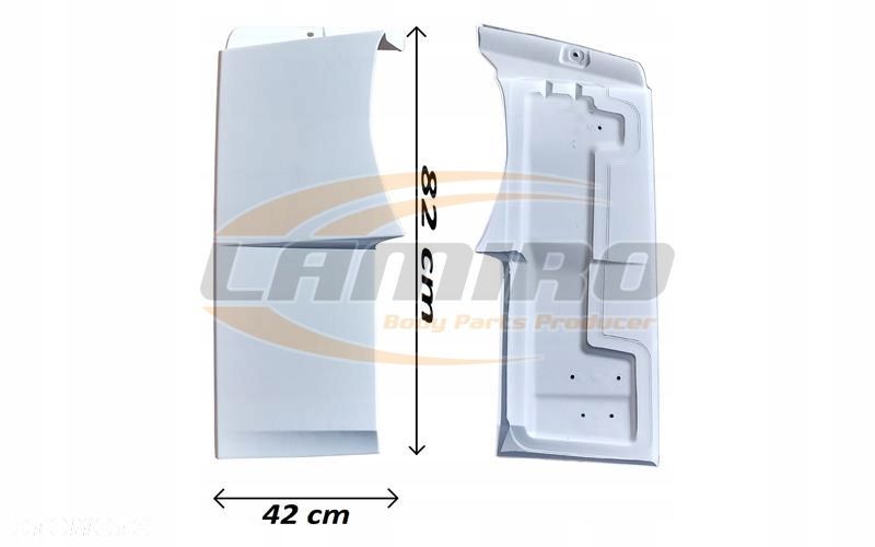 MERCEDES ACTROS MP4 GIGA SPACE SPOILER GÓRNY PRAWY - 1