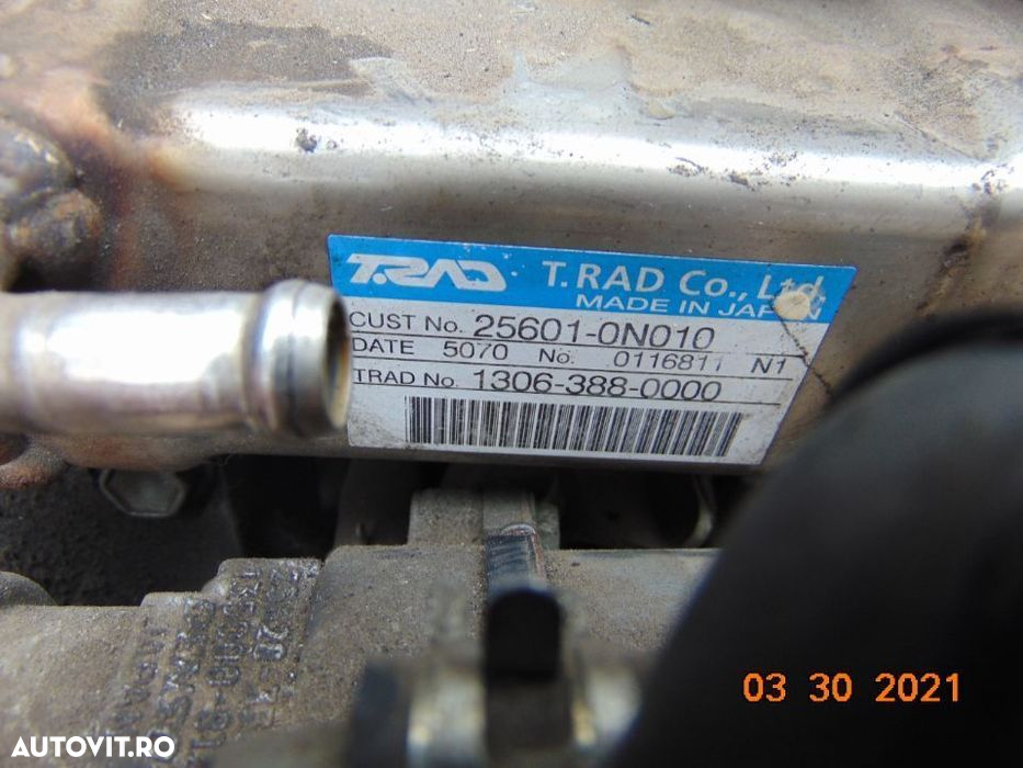 Supapa EGR Toyota 1.4 Yaris Corolla Verso debitmetru aer racitor gaze - 7