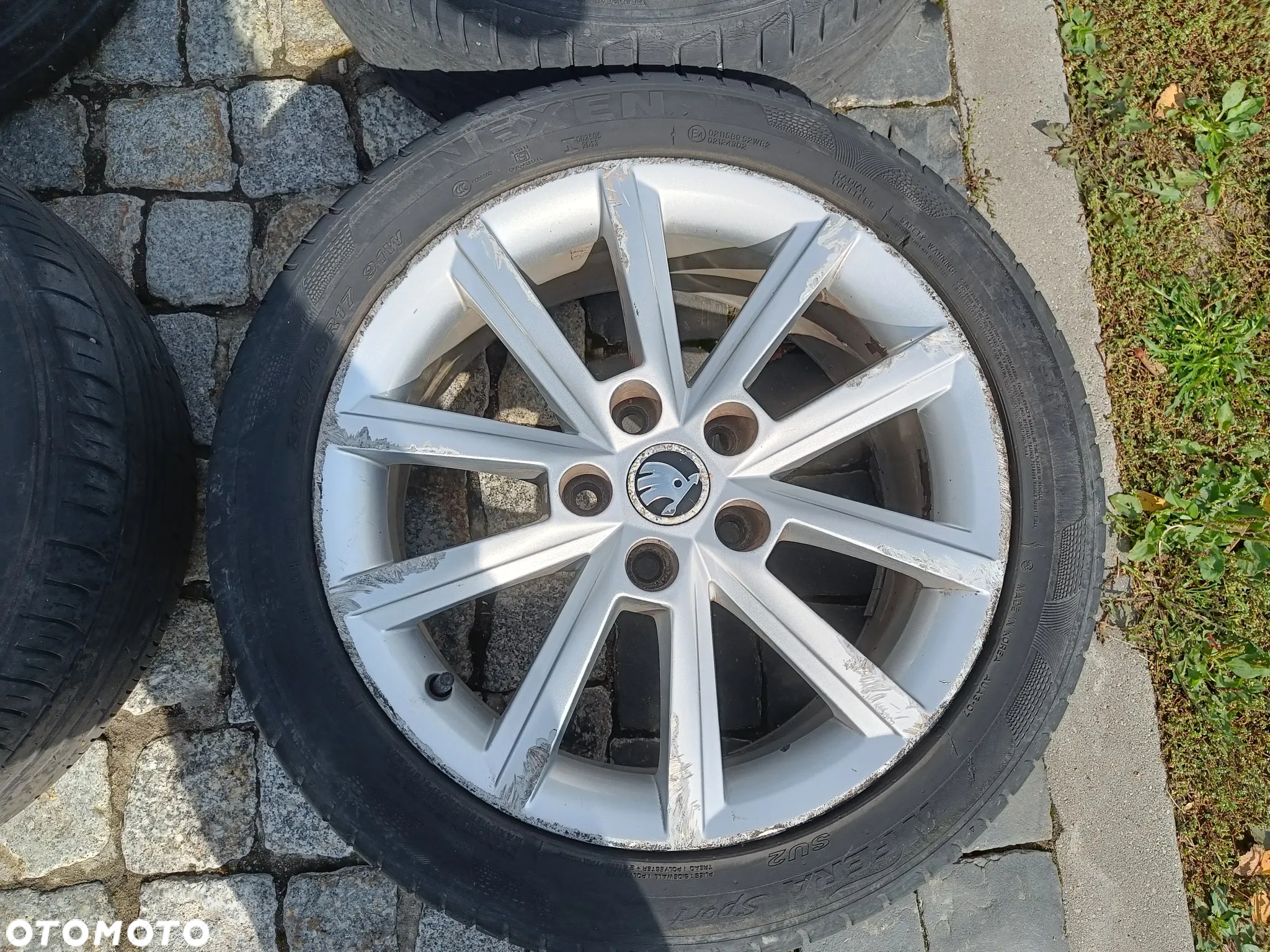 Felgi Aluminiowe 17 Skoda Octavia 3 5x112 ET49 5E0601025E Koła VW Seat Audi - 12