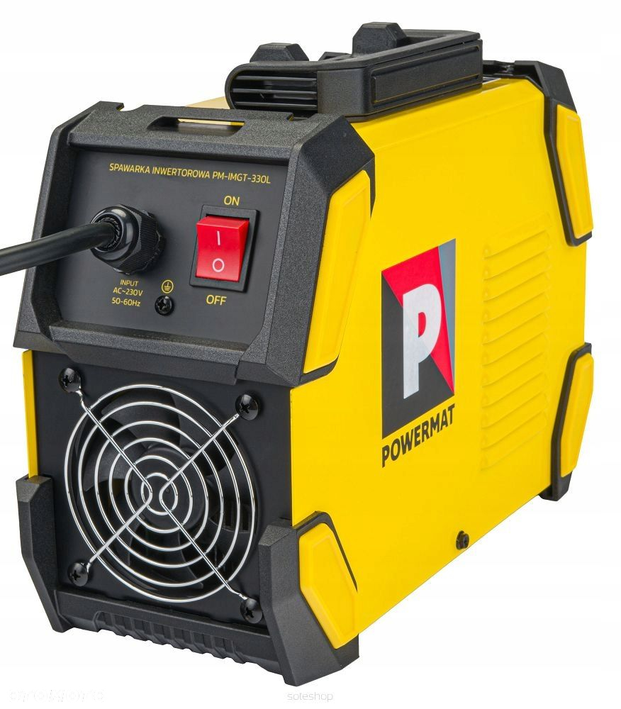 SPAWARKA INWERTOROWA INWERTEROWA LCD MMA PULSE TIG-LIFT 330A IGBT 6,7 kVA - 3
