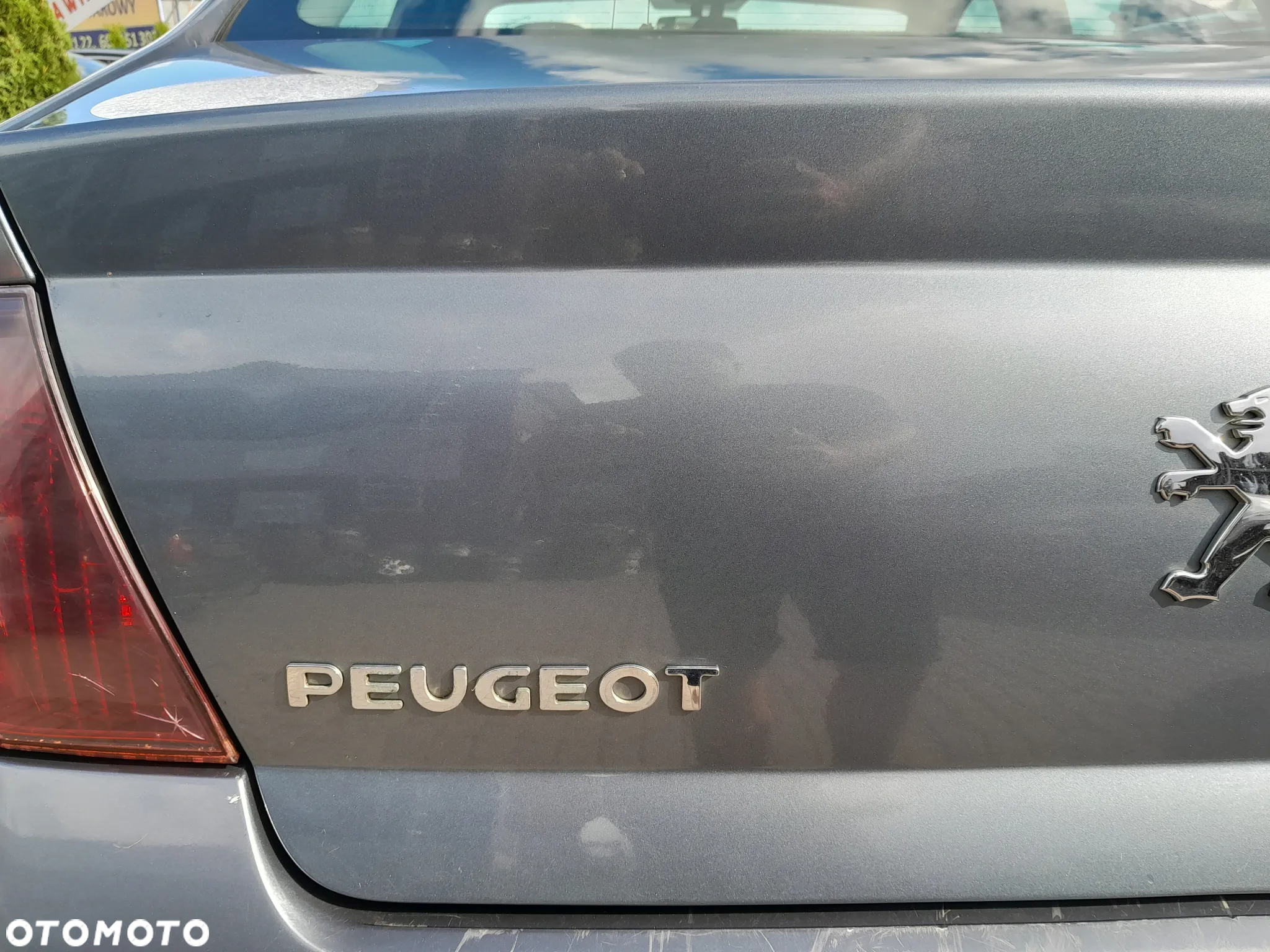 PEUGEOT 407 KLAPA BAGAŻNIKA TYLNA TYŁ KOLOR: EZWD - 2