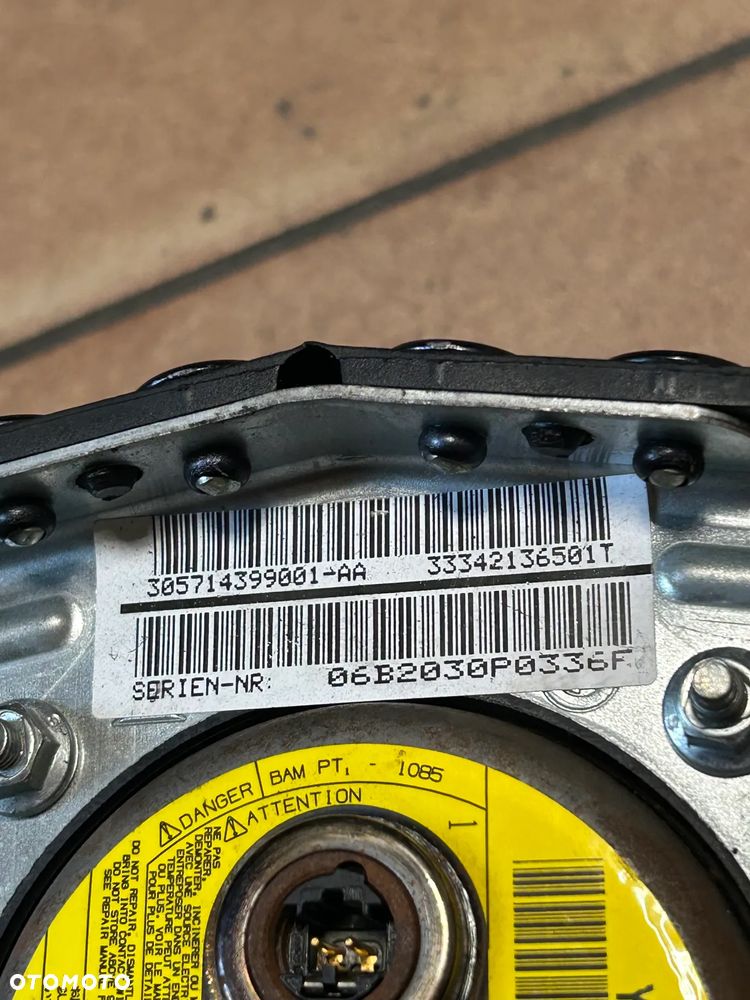 PODUSZKA KIEROWCY BMW E83 X3 M-PAKIET ORYGINAŁ 305714399001-AA - 3