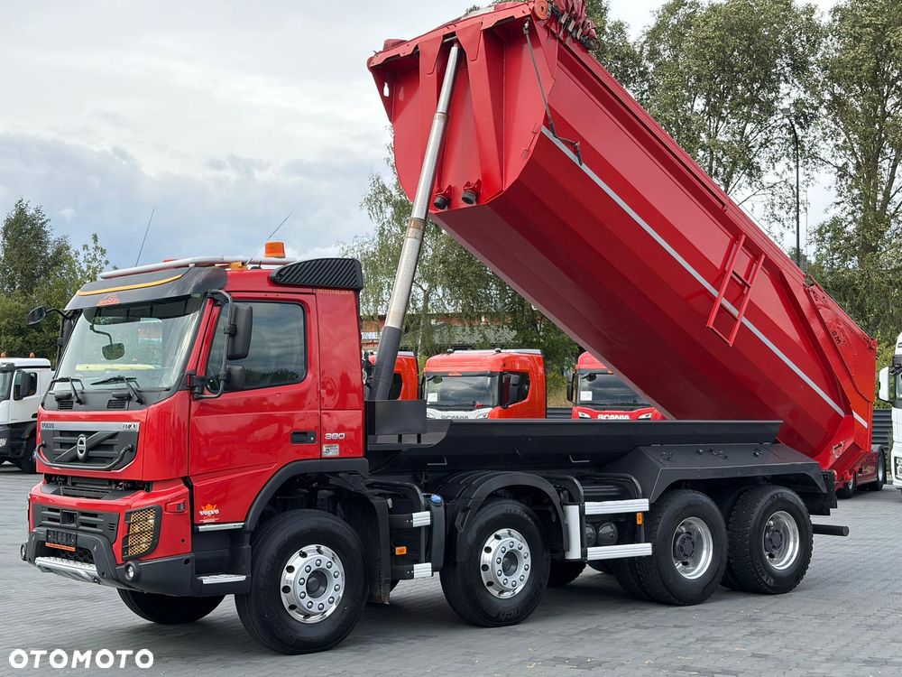 Volvo VOLVO FMX 380 / 8x4 / 13LITROWY SILNIK / EURO 5 / WYWROTKA TYLNOZSYPOWA / KAMERA COFANIA / SERWISOWANA / SPROWADZONA - 39