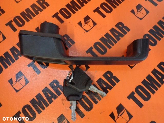 Klamka drzwi JCB 3CX 4CX + kluczyk JCB 123/04067 JCB 535 530 540 - 3