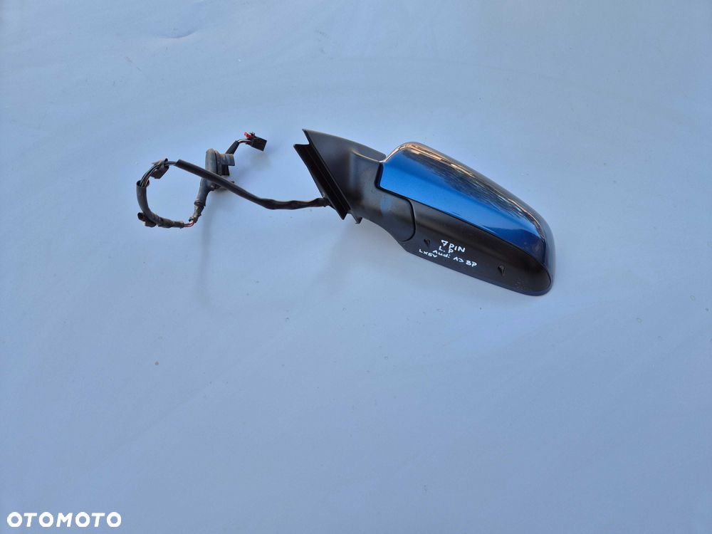 Audi A3 8P LX5V LEWE Przednie Lusterko Zewnętrzne 7PIN 03-08r Europa - 4