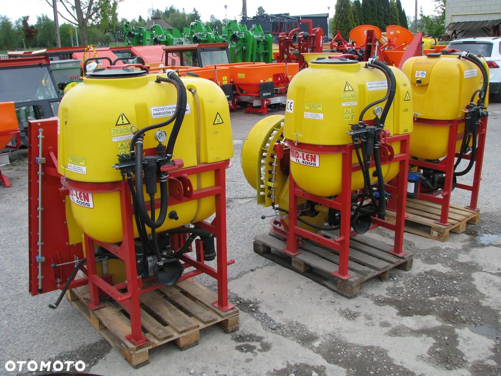 Tolmet Opryskiwacz przyczepiany polowy Biardzki 329/29 1500 litrów / opryskiwacz sadowniczy przyczepiany "Ślęza" TL1000S Tad-Len, Opryskiwacz sadowniczy zawieszany 200/400 Litrów TL400S TAD-LEN z przystawką wentylatorową 4028, Opryskiwacz zawieszany polowy 200,300,400,600,800 litrów Biardzki i Tad-Len - 6