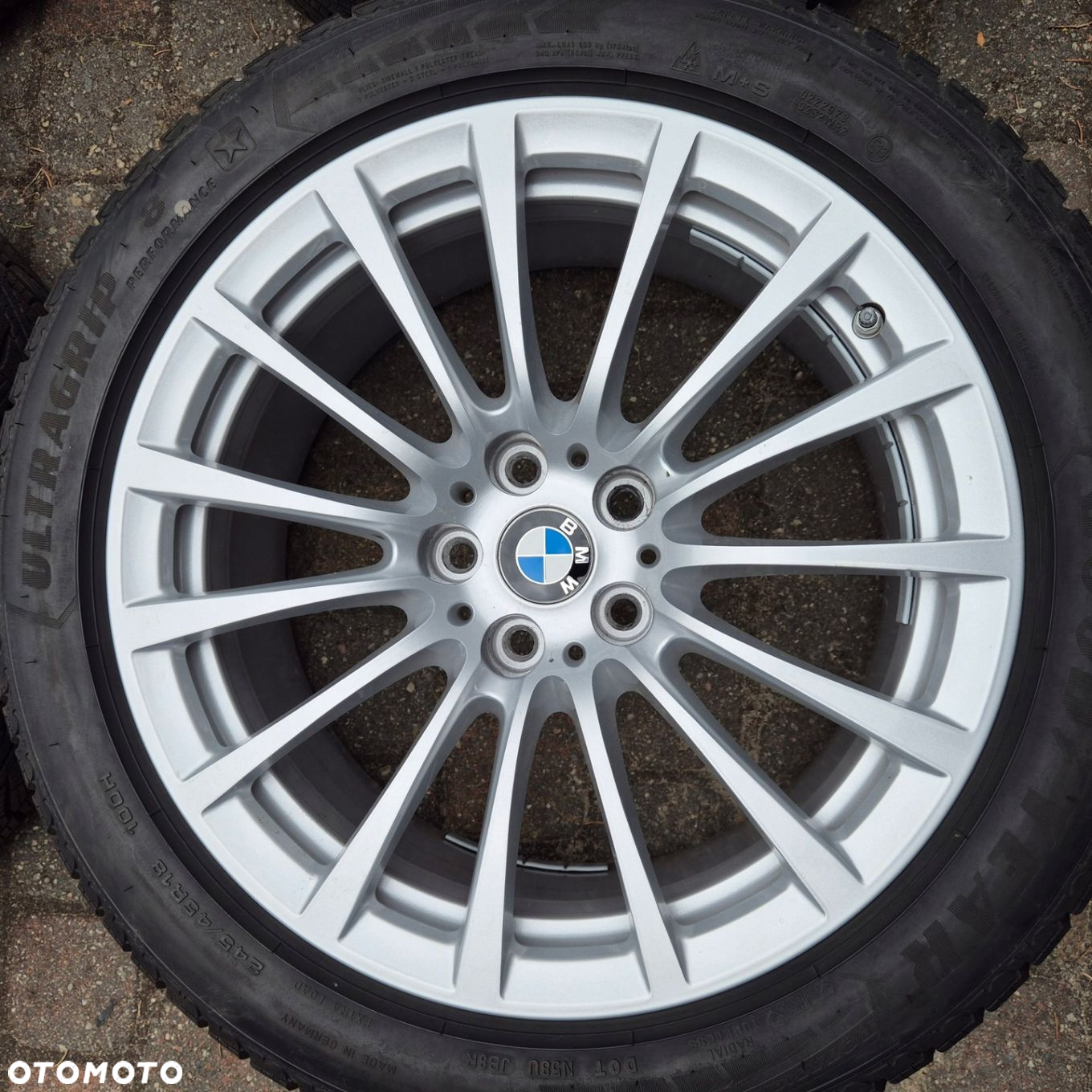 ZIMA KOŁA 18 BMW 5 G30 G31 8 G14 G15 G16 245/45 R18 GoodYear 2021r - 5