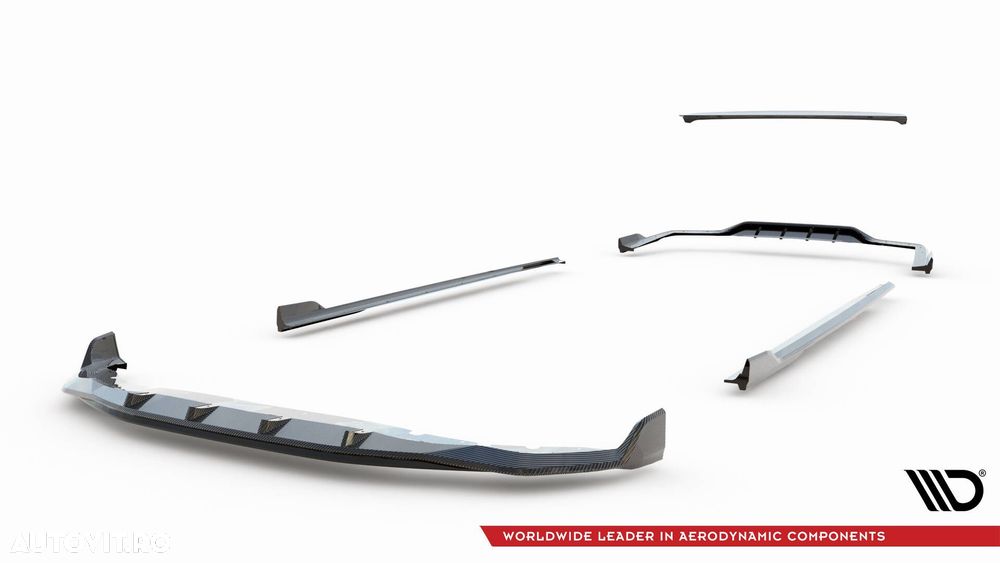 Pachet Exterior Prelungiri compatibil cu BMW Seria 7 G11 LCI Maxton Design Carbon - 19