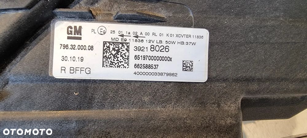 Lampa INTELLI LUX FULL LED przód prawa OPEL ASTRA K 5 V LIFT '19-.. - 6