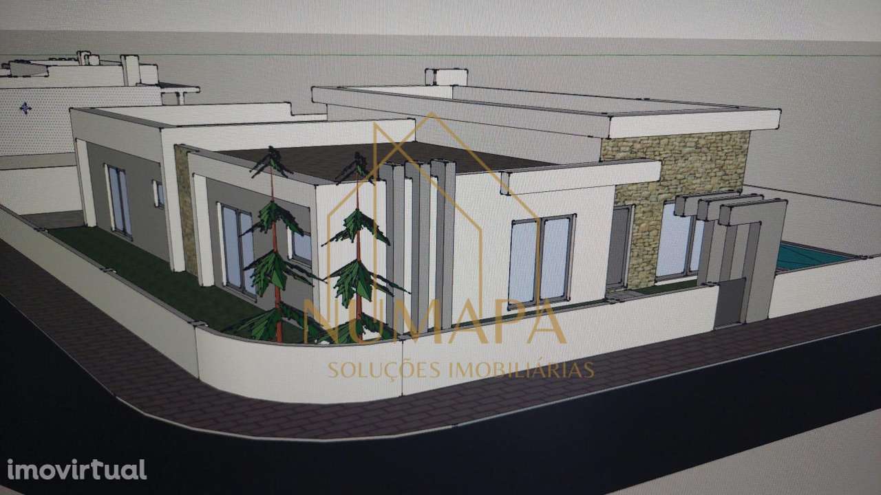 Moradia Isolada T4 com Piscina EM PROJECTO - Grande imagem: 3/12