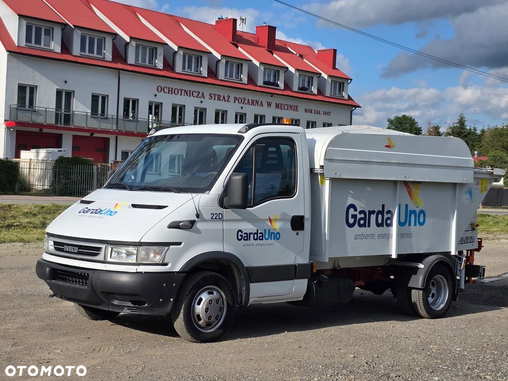 Iveco Daily 35c-17 Wywrotka/Śmieciarka/Zgniatarka  ! Przystawka  ! Komunalny ! Odpady ! Z Włoch  ! Świetny Stan ! - 7
