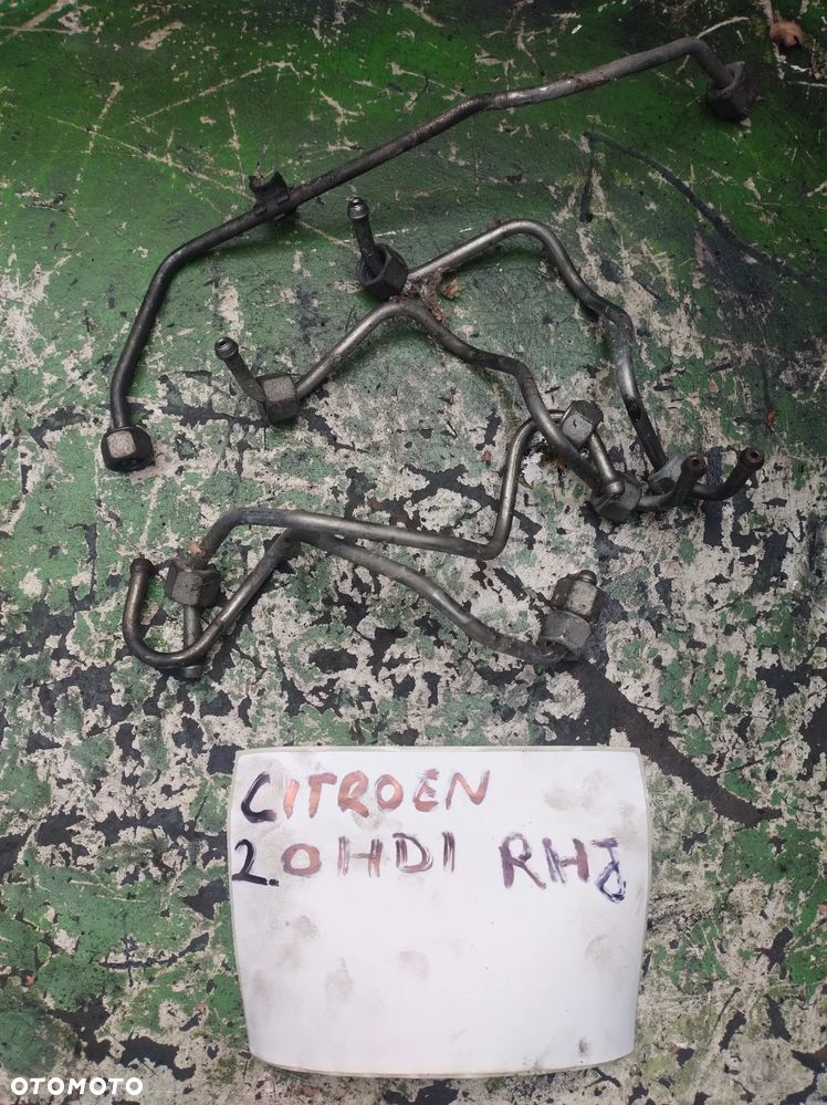 CITROEN PEUGEOT FORD FIAT 2,0HDI 16V 2,0TDCI przewody wtryskowe RHJ RHW RHR - 1