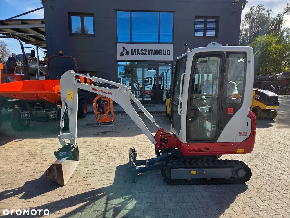 Takeuchi Koparka Gąsienicowa Takeuchi TB216 V0 DEMO - 3 łyżki - 1