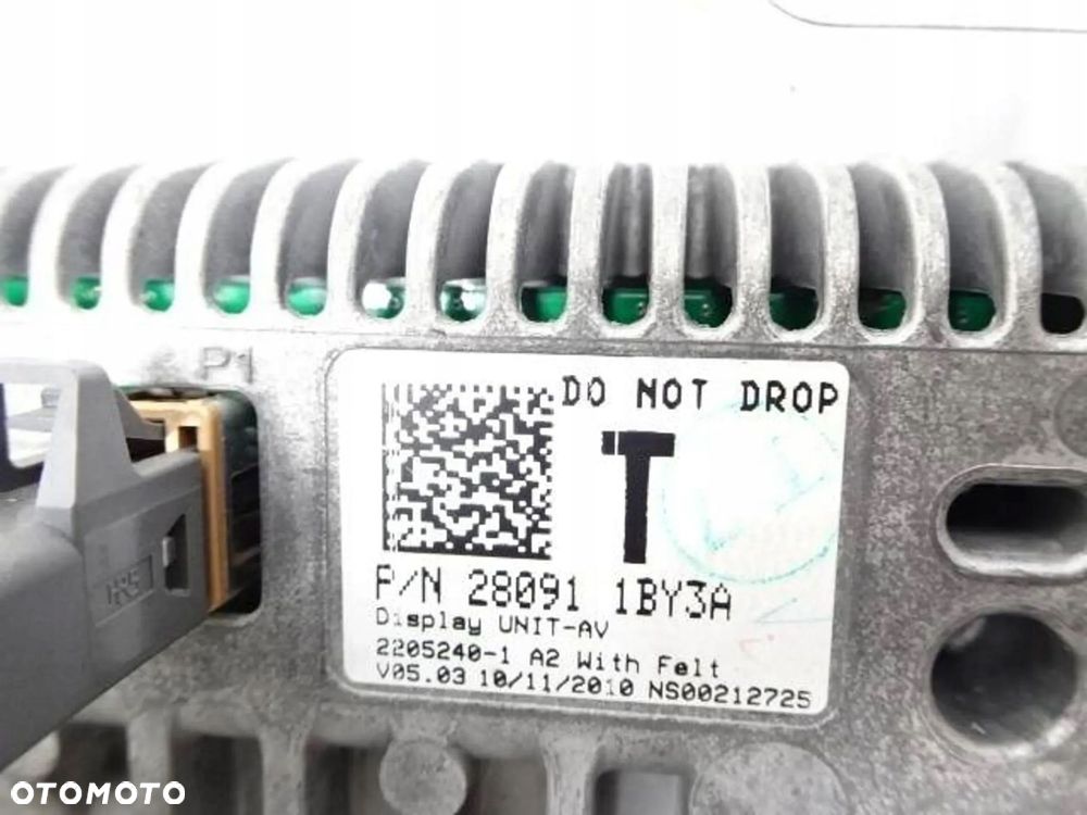 radio cd wyświetlacz nissan x-trail t31 - 10