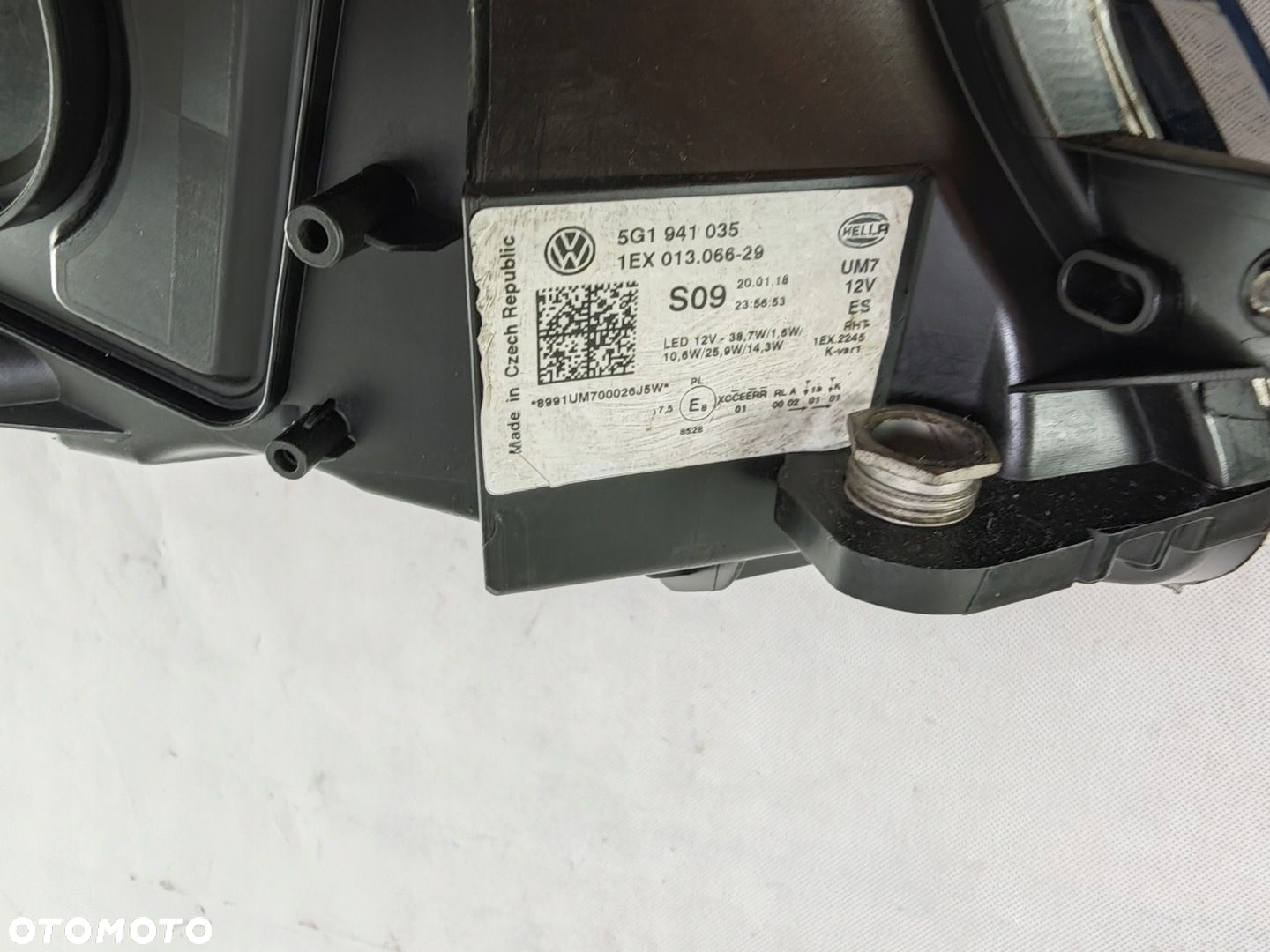 VW GOLF VII 7 LIFT FULL LED LEWY PRAWY REFLEKTOR LAMPA LEWA PRAWA 5G1 - 14