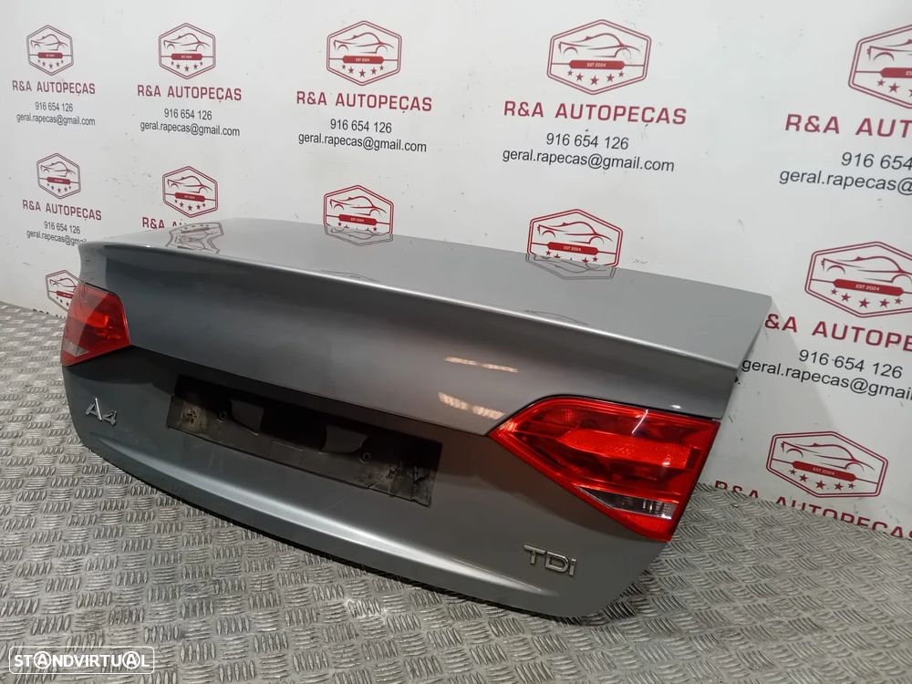 Tampa Porta de Mala Audi A4 B8 TDI Sedan Original - 4