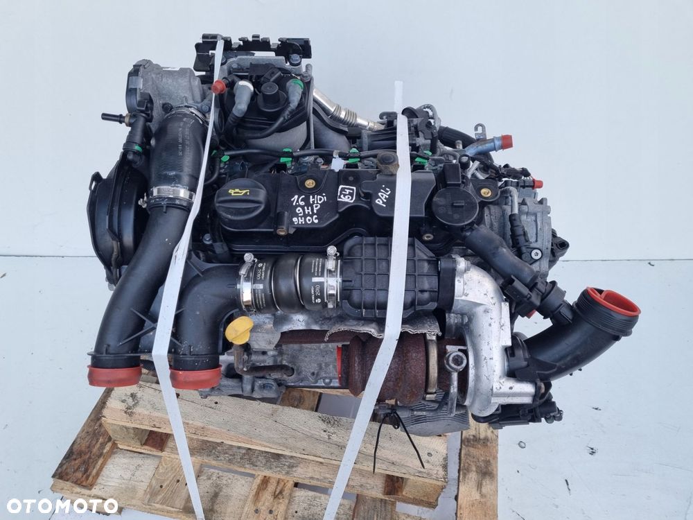 SILNIK KOMPLET Citroen C4 II 1.6 HDI ładnie pali 92KM 9H06 9HP - 3
