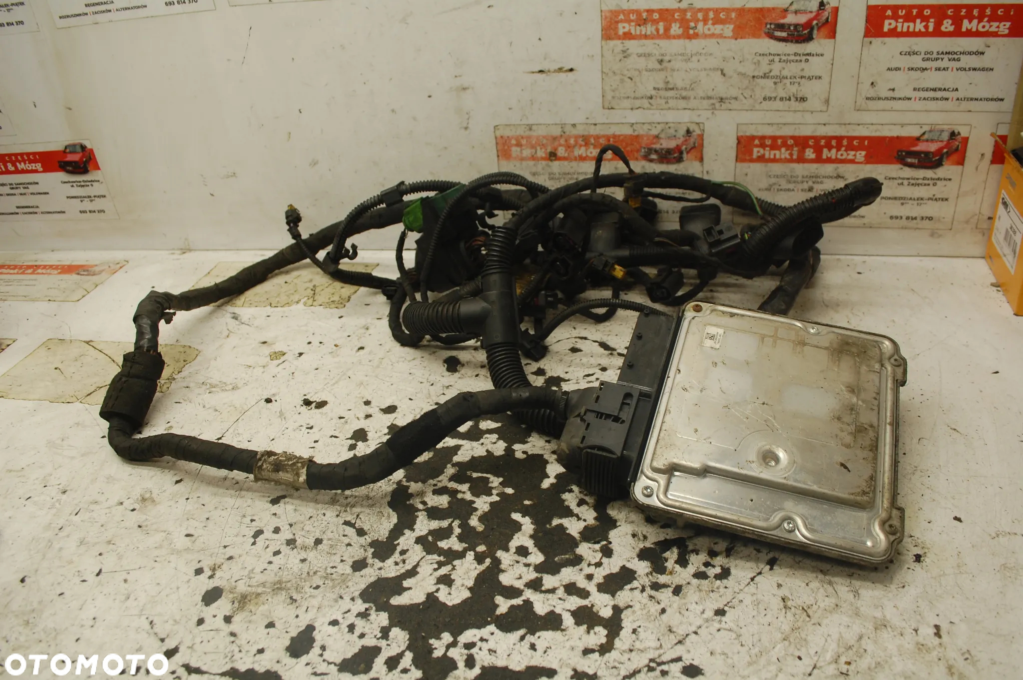 STEROWNIK SILNIKA + WIĄZKA 3T0907115 SKODA SUPERB II 1.8 TSI AUDI SEAT SKODA - 2