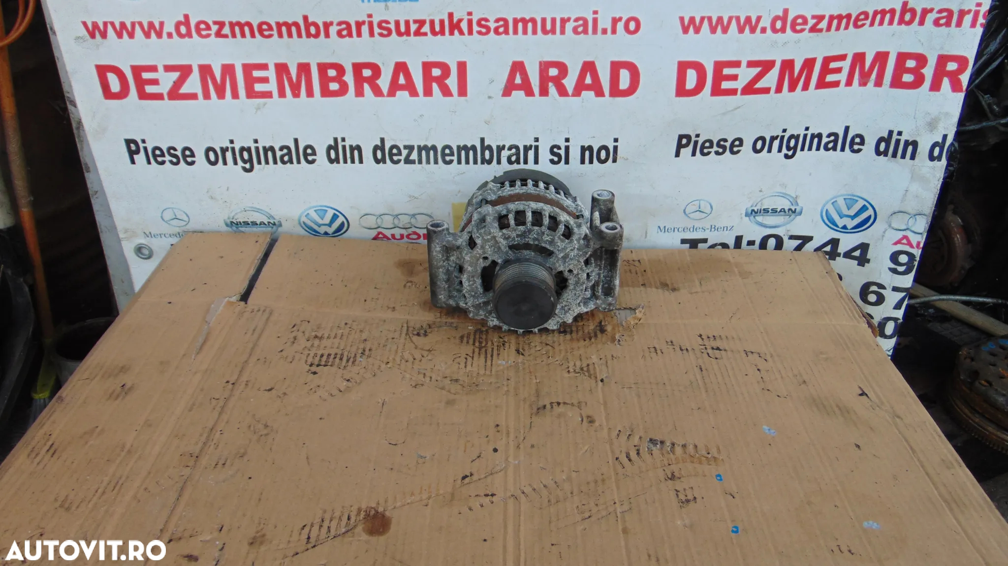 Alternator Ford Tranit 2.2 euro 5 dezmembrez transit 2.2 euro 5 boxer jumper tractiune fata si spat - 3