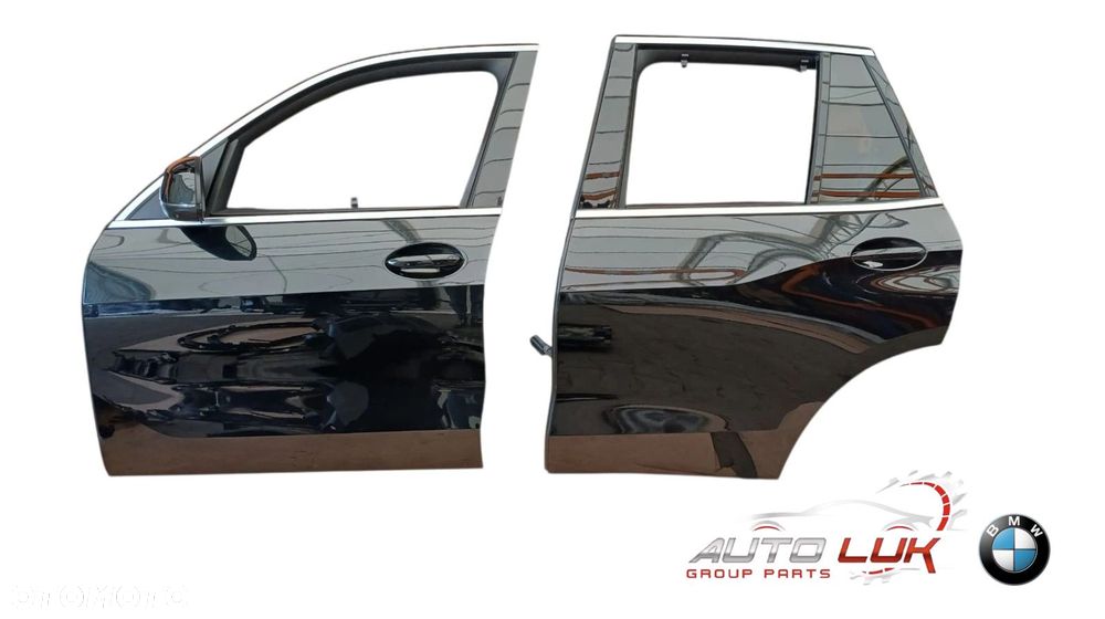 BMW X5 G05 DRZWI LEWE KOMPLET Black Sapphire metallic 475 - 1