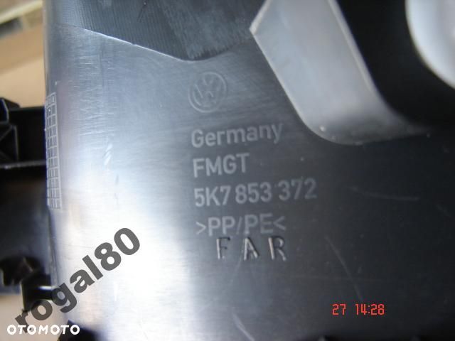 VW GOLF VI 6 CABRIO KABRIO LISTWA PROGOWA 5K7 - 2