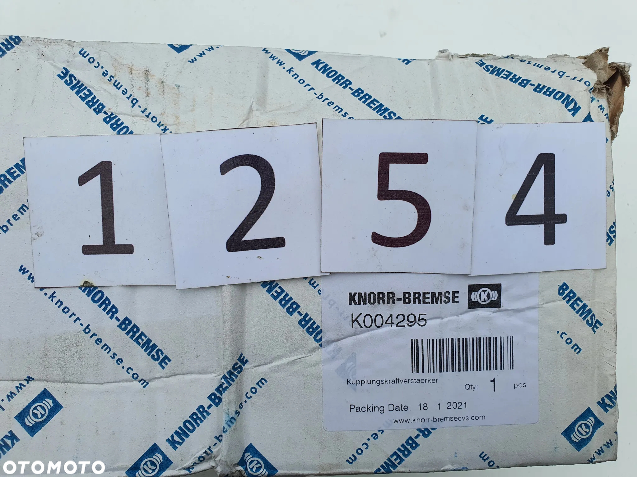 Wysprzęglik, siłownik sprzęgła Knorr-Bremse K004295, VG3287, Iveco - 7
