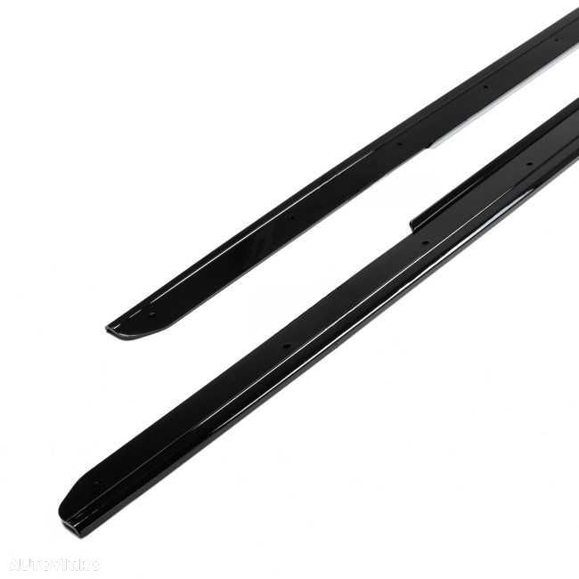 Set Extensii Prelungiri Praguri Laterale Dedicate BMW F10 F11, Lucios - 5