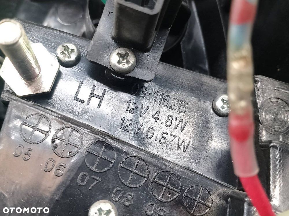 LAMPY TYŁ KOMPLET PEUGEOT 206 CC 03-1162 SEDAN - 3