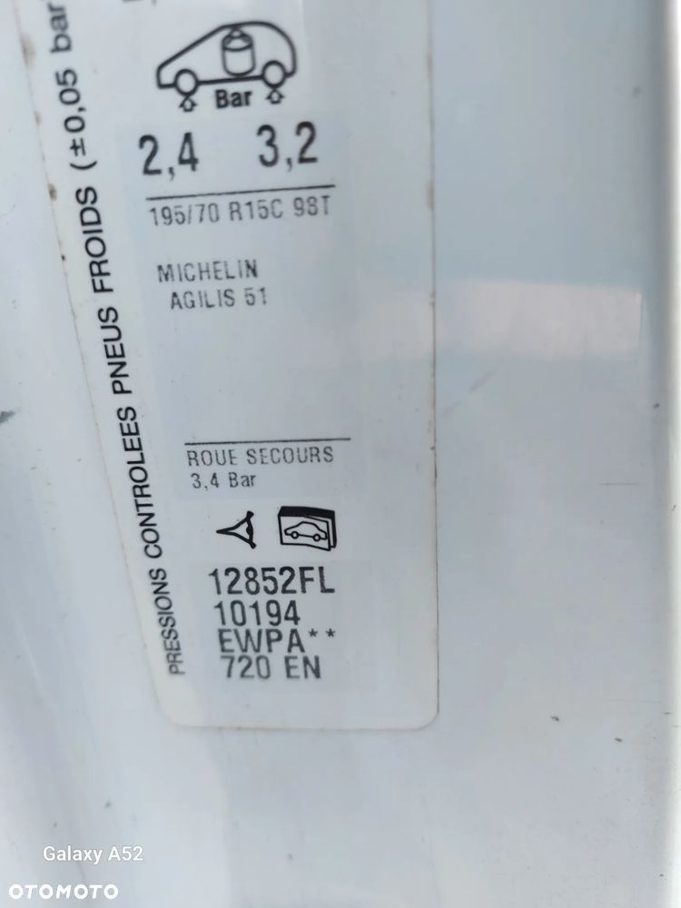 Zderzak PEUGEOT PARTNER 1,6D 12R. maska,lampy,drzwi,klapa.... - 9
