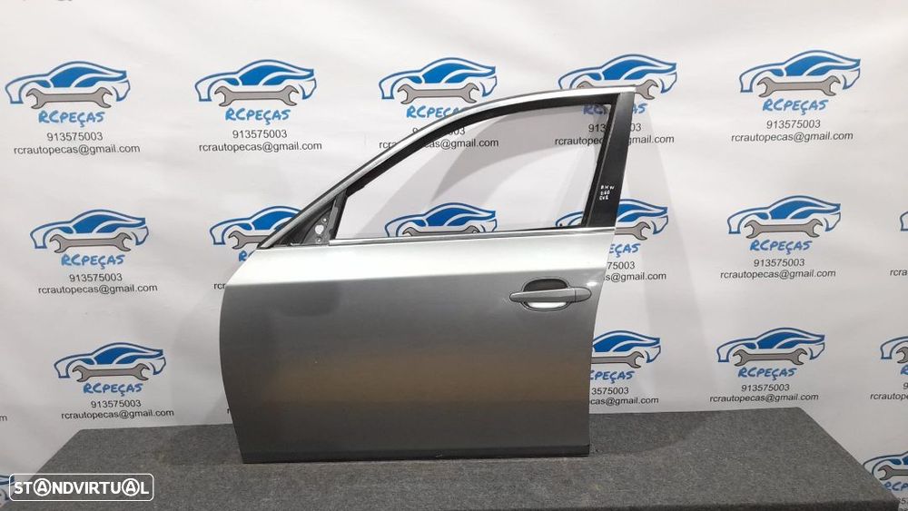PORTA PORTAS FRENTE FRONTAL ESQUERDA BMW 41517202339 7202339 BMW SERIE 5 E60 E61 FECHO ELEVADOR MOTOR PUXADOR VIDRO - 4