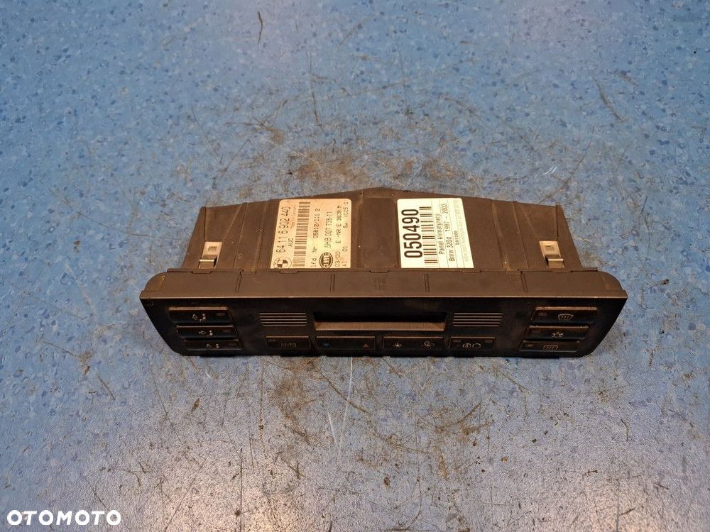 BMW 320D PANEL KLIMATYZACJI 64.116902440 SCHARZ2 M47 - 3
