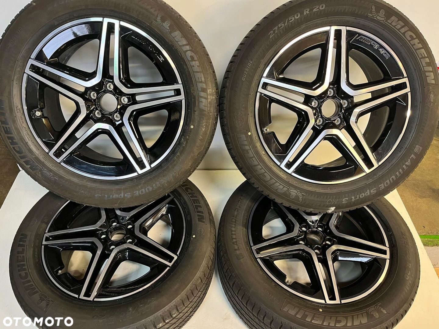 MERCEDES GLE W167 AMG FELGI KOŁA LETNIE 9Jx20 ET57 5X112 MICHELIN 275/50/20 - 1