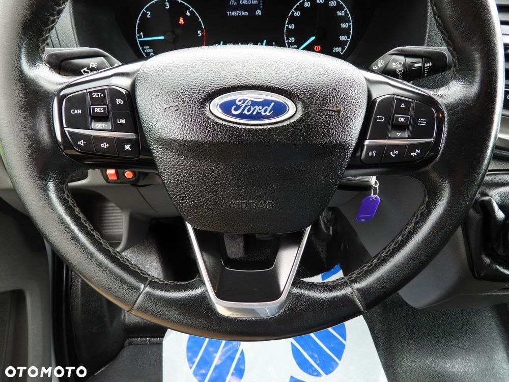 Ford TRANSIT  PLANDEKA 8 PALET TEMPOMAT LEDY BLIŹNIACZE KOŁA KLIMATYZACJA  130KM - 31