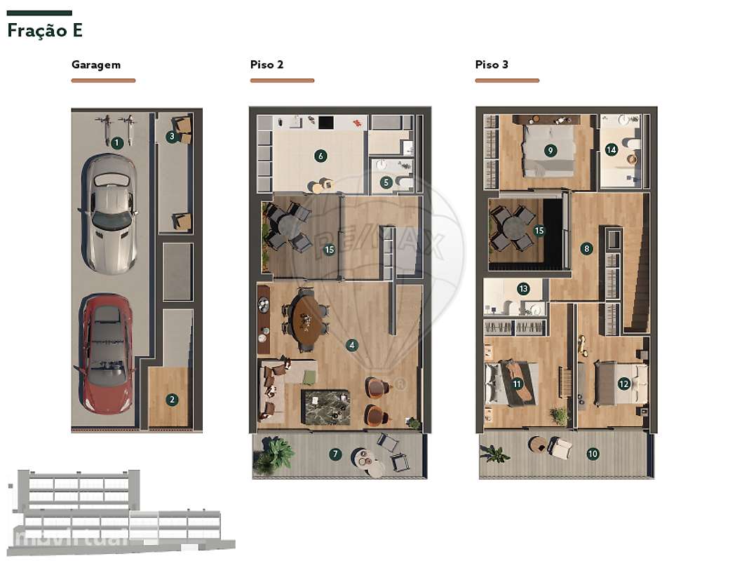 Apartamento T3 para venda - Grande imagem: 2/10