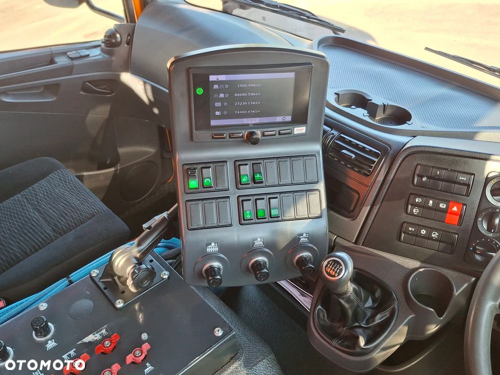 Mercedes-Benz Atego 1523 Zamiatarka Bucher CityFant 6000 EURO 6 Szczotki Lewa Prawa Strona L/R Odchwaszczarka Przednia Szczotka Dodatkowa Rura Do Liści EUnited PM10 - 35