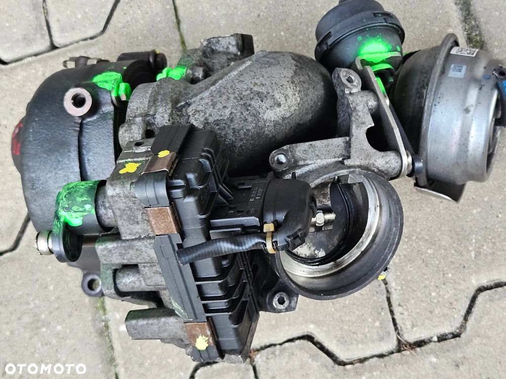 BMW X5 F15 X6 F16 M50D  3.0 D turbosprężarka 11658506381 53039700365 - 8