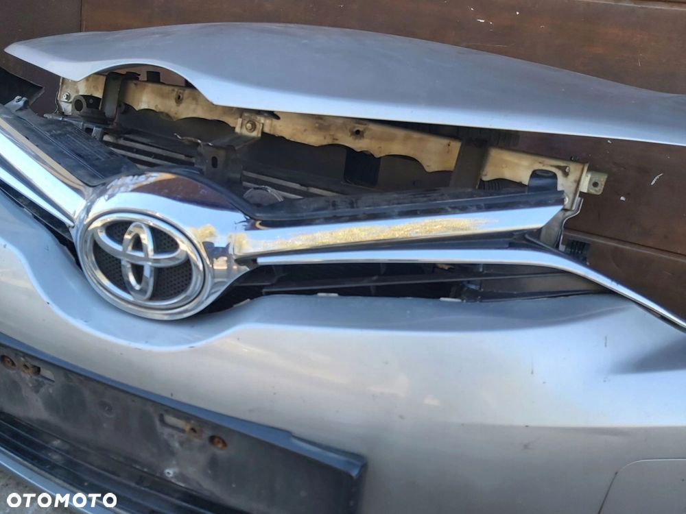 Toyota Auris II LIFT zderzak maska przód błotnik chłodnica pas przedni - 6