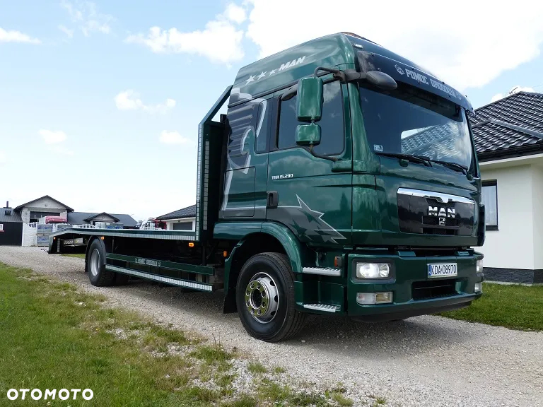 MAN TGM 15.290 POMOC DROGOWA / AUTOLAWETA / SPECJALNY / EURO 5 BEZ ADBLUE / ŁAD. 8300 KG / SUPER STAN - 4