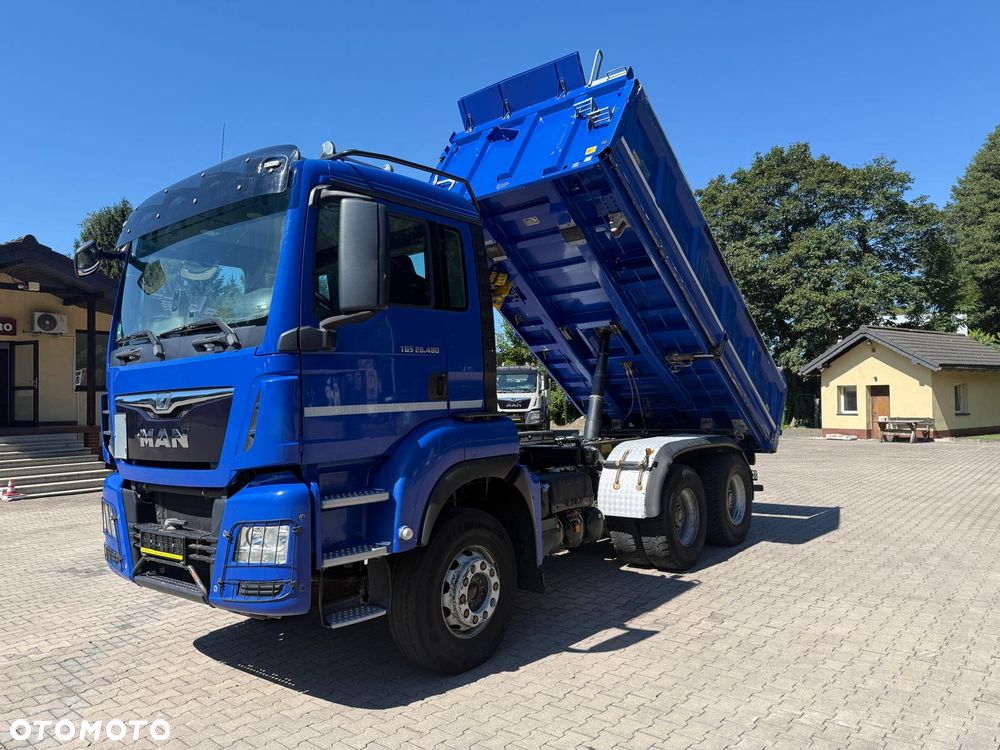 MAN 26.480 TGS wywrotka 6x4, BORDMATIC, 340 t.km.!, INTARDER! - 6