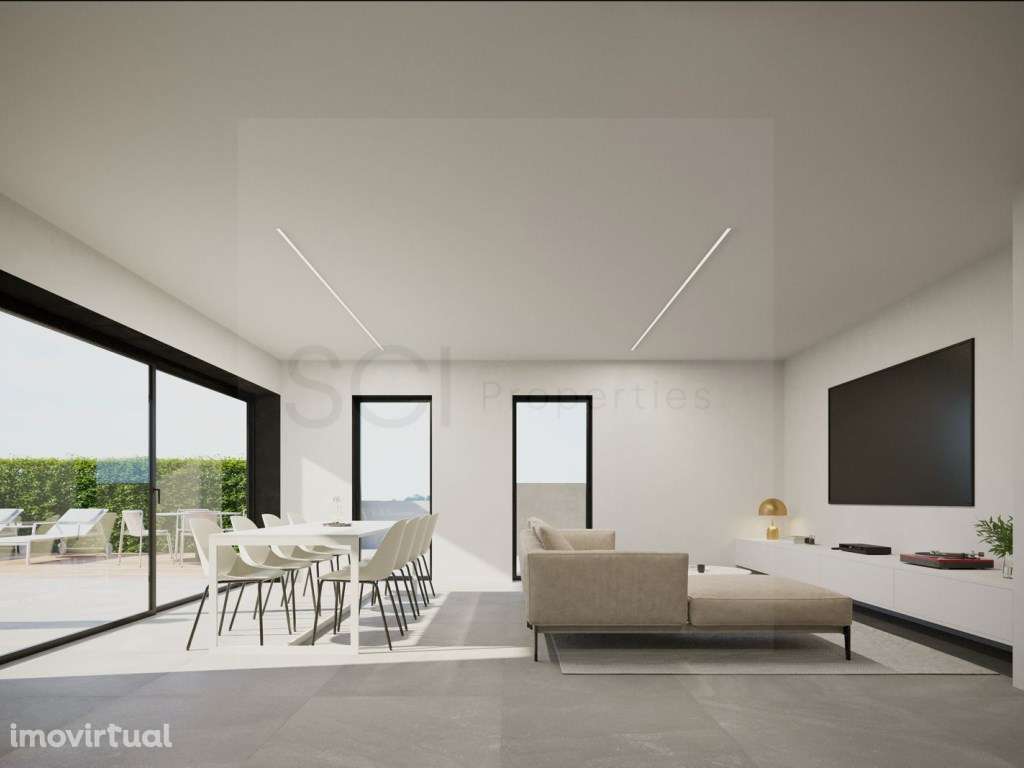 Moradia T4 Isolada Aroeira Piscina e Garagem Lote de 380 m2 - Grande imagem: 2/38