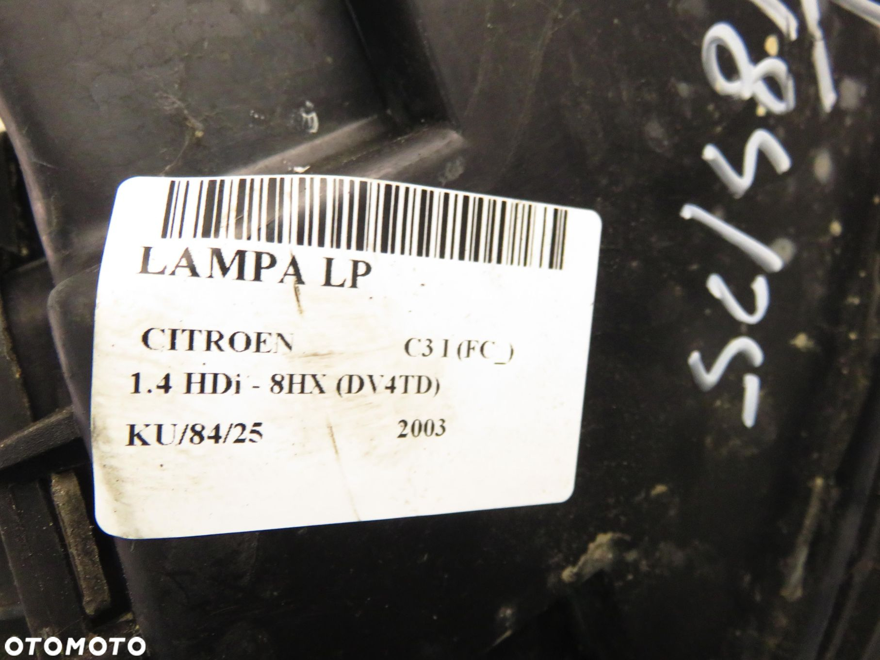 LAMPA LEWA PRZEDNIA CITROEN C3 I (FC_) - 3