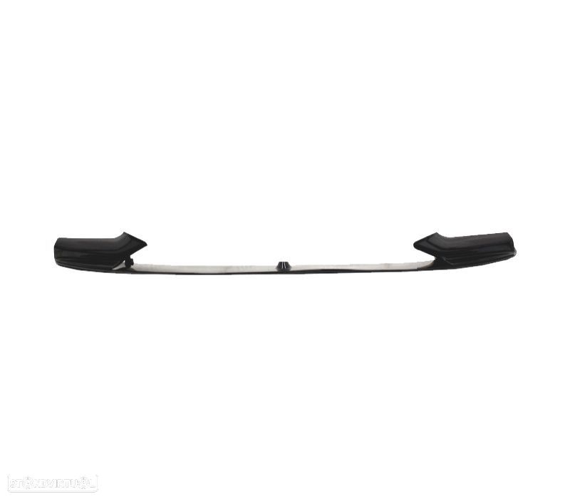 SPOILER LIP FRONTAL BMW F10 F11 10- LOOK M PERFORMANCE PRETO BRILHANTE - 2