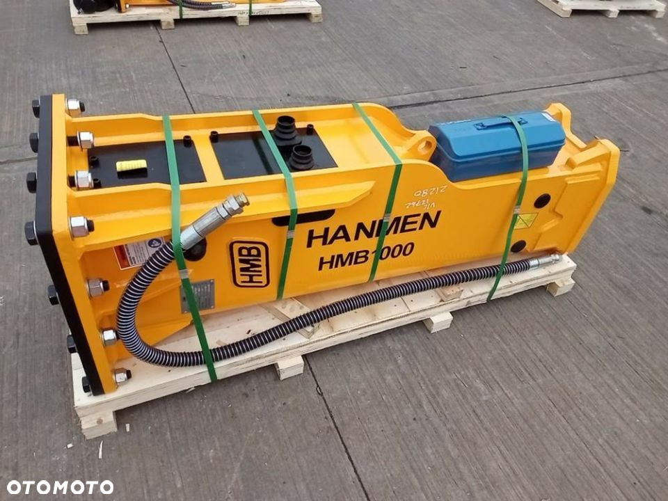 OUTLET ! Młot wyburzeniowy hydrauliczny HANMEN HMB1000 waga 950 kg koparka 10-17 tony - 3