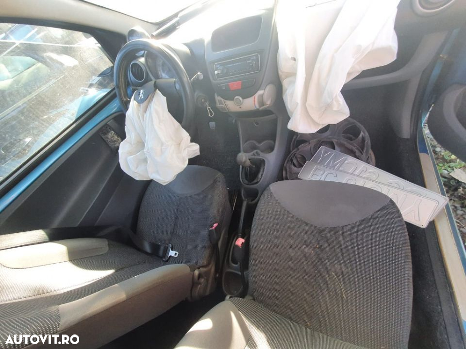 Dezmembrez Peugeot 107 an 2006, motor 1.0 benzina, 50kw 68cp CFA 348F citroen c1 dezmembrez piese - 5