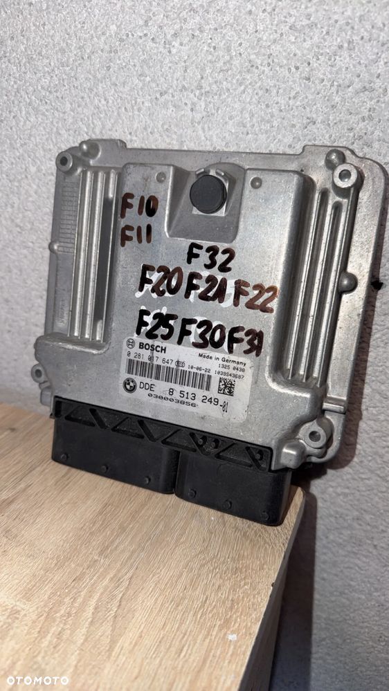 KOMPUTER STEROWNIK SILNIKA BMW F10 F11 F20 F21 F22 F25 F30 F31 F32 8513249 - 1