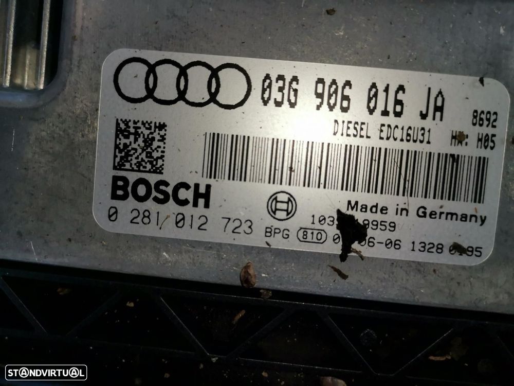 CENTRALINA DO MOTOR UCE AUDI A4 BERLINA 8E - 1