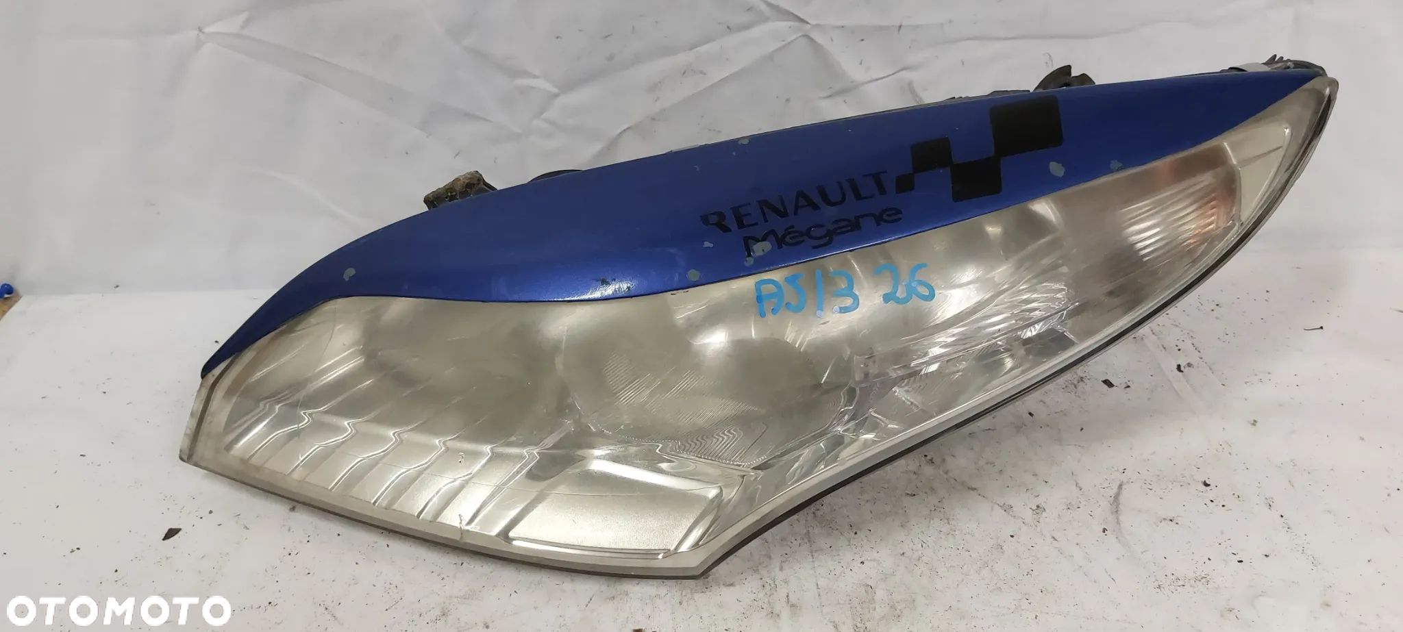 .  LAMPA PRZOD PRZEDNIA LEWA RENAULT MEGANE 3 !USZKODZONE MOCOWANIE! - 1