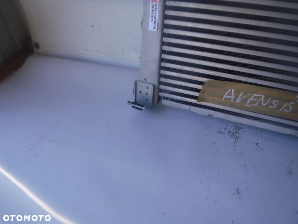 toyota verso avensis t27 2,0 2,2 intercooler chłodnica nowa - 4
